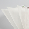 Activated carbon composite filter media meltblown support materials
